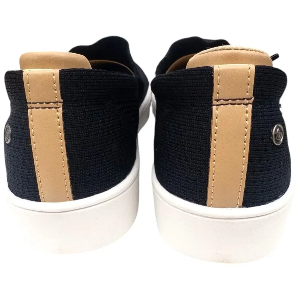 Spenco Bahama Women's Arch Support Slip On Sneaker Size 8.5 Black
